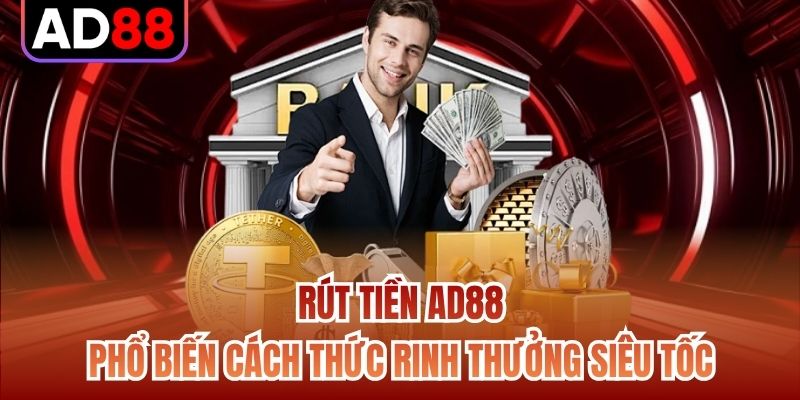 Rút Tiền AD88 - Phổ Biến Cách Thức Rinh Thưởng Siêu Tốc